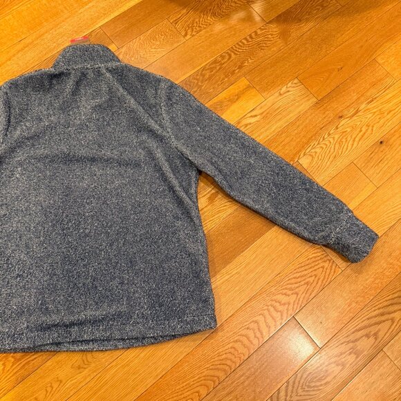 Eddie Bauer Women's Pullover Sweater Lt Harbor XS NWT Coral Fleece - Picture 8 of 8